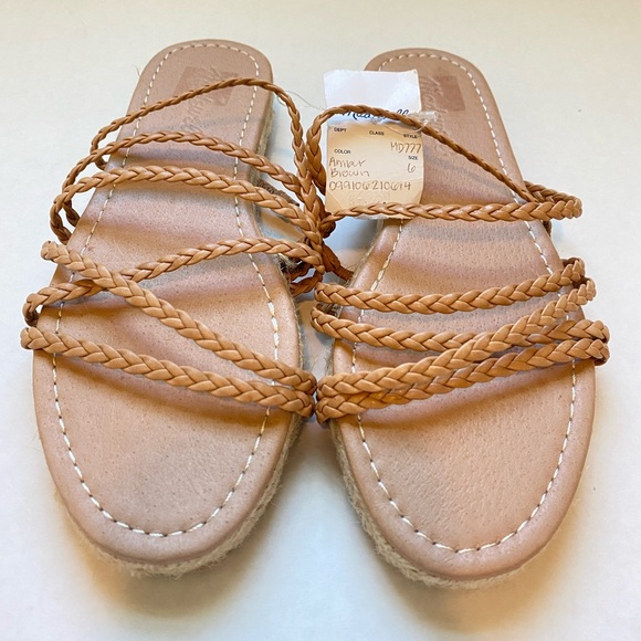 NWT Madewell Kathryn Espadrille Slide Sandal - Picture 5 of 11